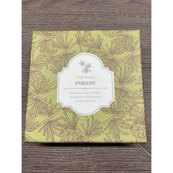 Rosy Rings Forest Botanical Wax Sachets, Oval, 2 per box - Picture 2 of 4
